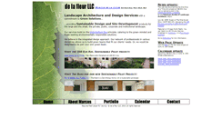 Desktop Screenshot of delafleur.com
